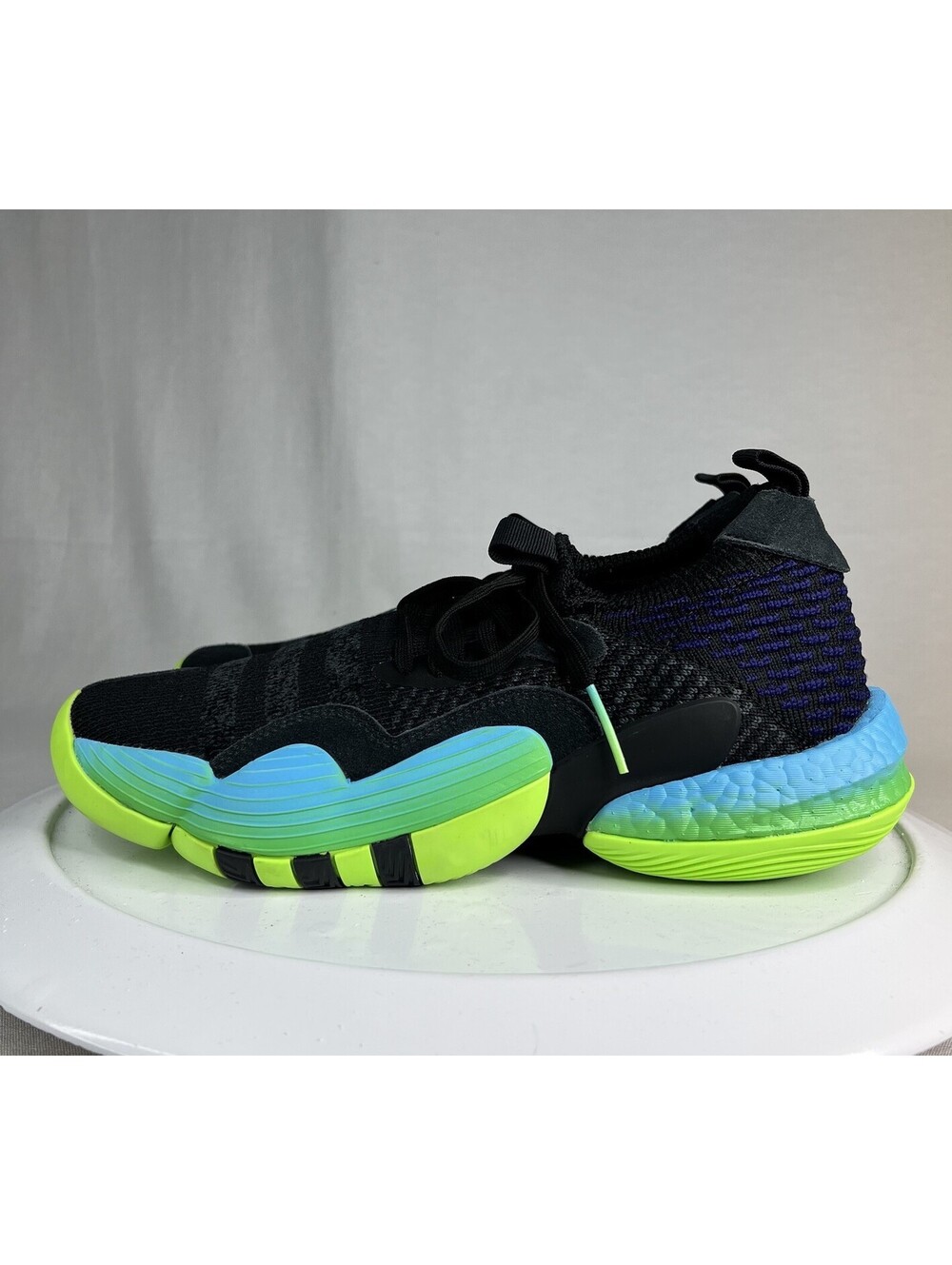 Adidas Trae Young 2 Trae-TL Solar Green Basketball Shoes 9